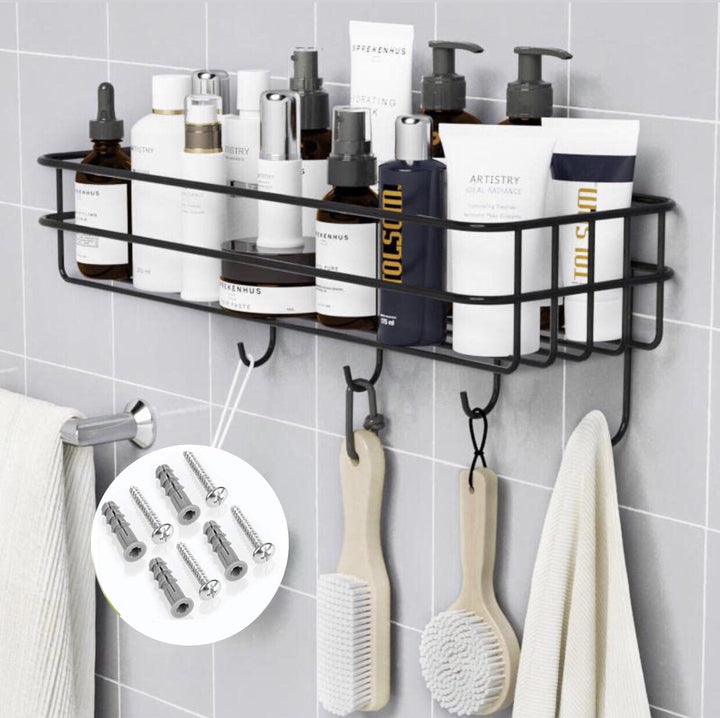 Multipurpose Wall Mounted Storage Rack - Happy Shopping