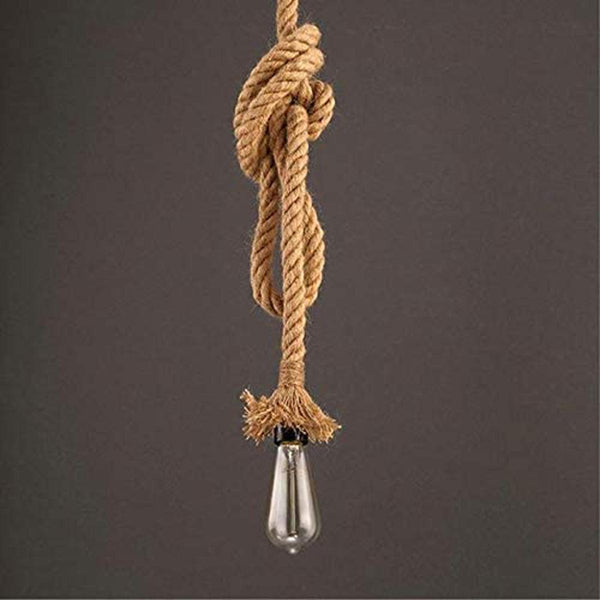 Ceiling Hanging Chandelier Lamp Rope