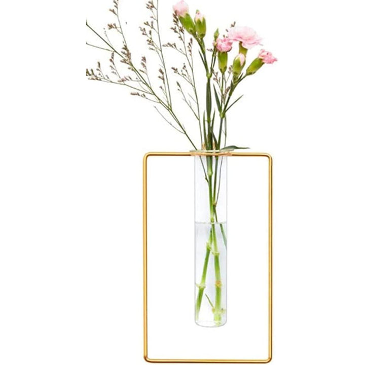 Wall-mounted Iron Hanging Vases - Happy Shopping