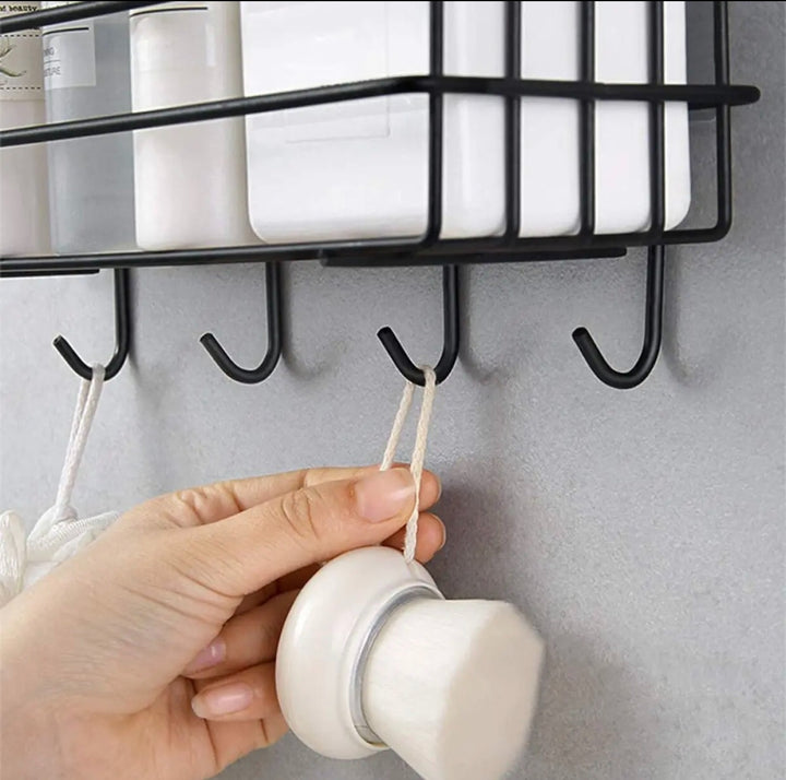 Multipurpose Wall Mounted Storage Rack - Happy Shopping