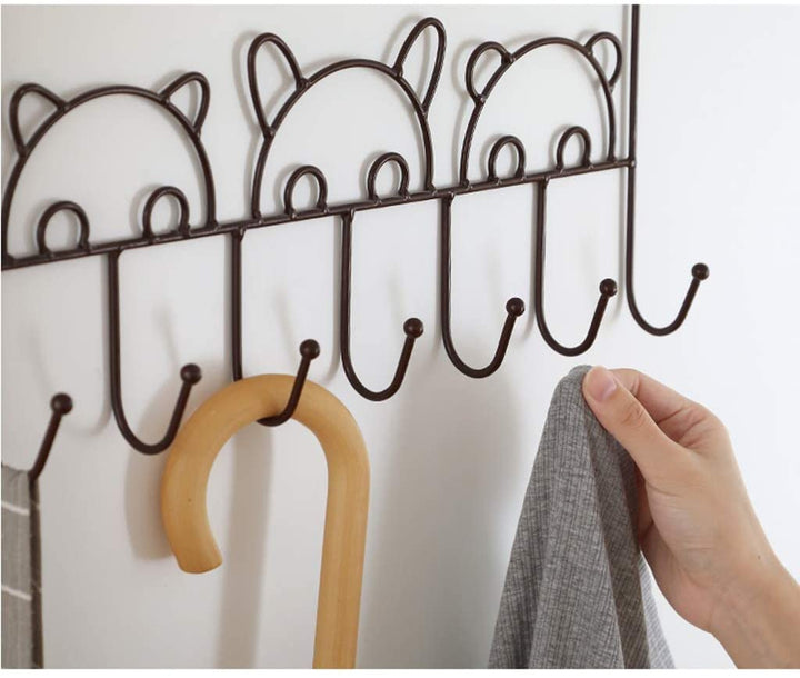 Over Door Hanger with 7 Hooks - Happy Shopping